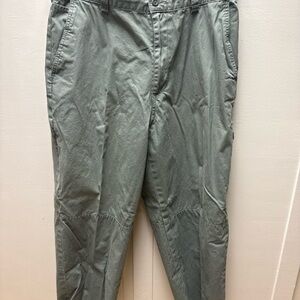 Gap Green Khakis Size 33x30 Mid Rise Side Pockets